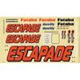 Decals, Escapade .61 ARF