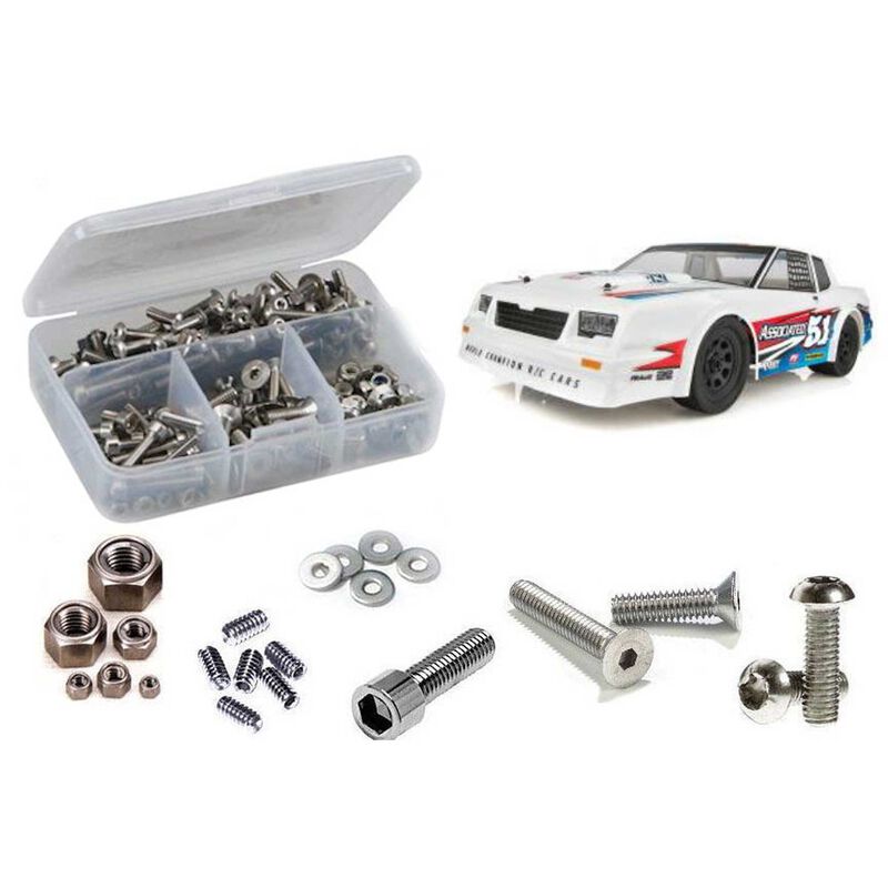 Stainless Steel Screw Kit, 1/10 Team Associated SR10