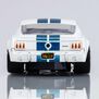 HO 1965 Ford Shelby GT350 Mega G+ Slot Car, White & Blue