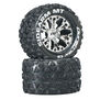 Sidearm MT 2.8" 2WD Mounted Rear C2 Tires, Chrome (2)