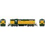 HO GP7R Locomotive with DCC & Sound, CNW #4140