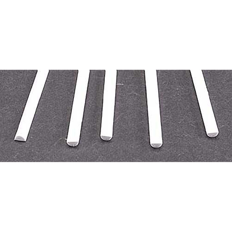 MRH-190 Half-Round Rod,.187 (5)