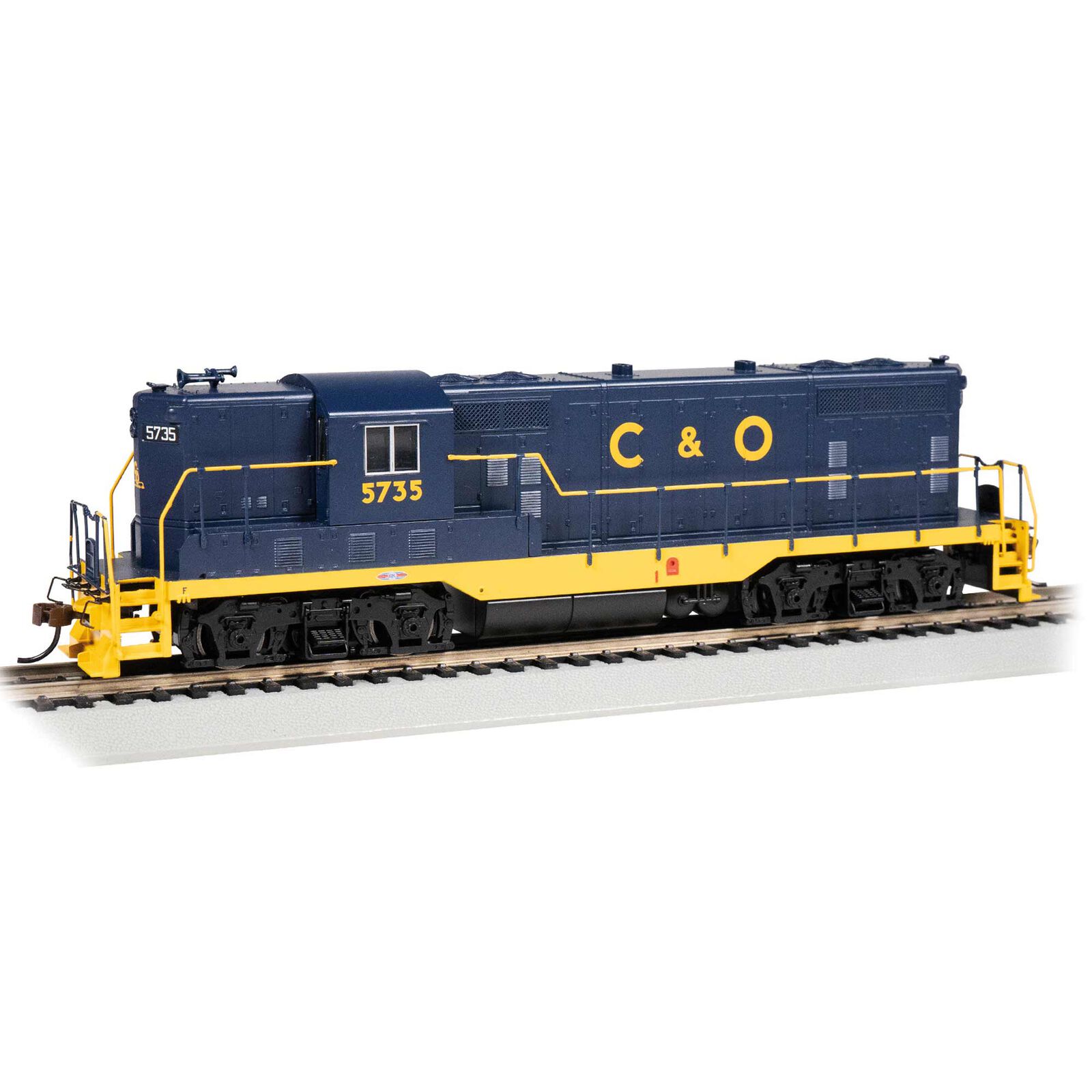 HO GP7 Locomotive, CHESAPEAKE & OHIO 5735 (DCC Ready)