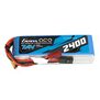 7.4V 2400mAh 2S Receiver LiPo Battery: JST