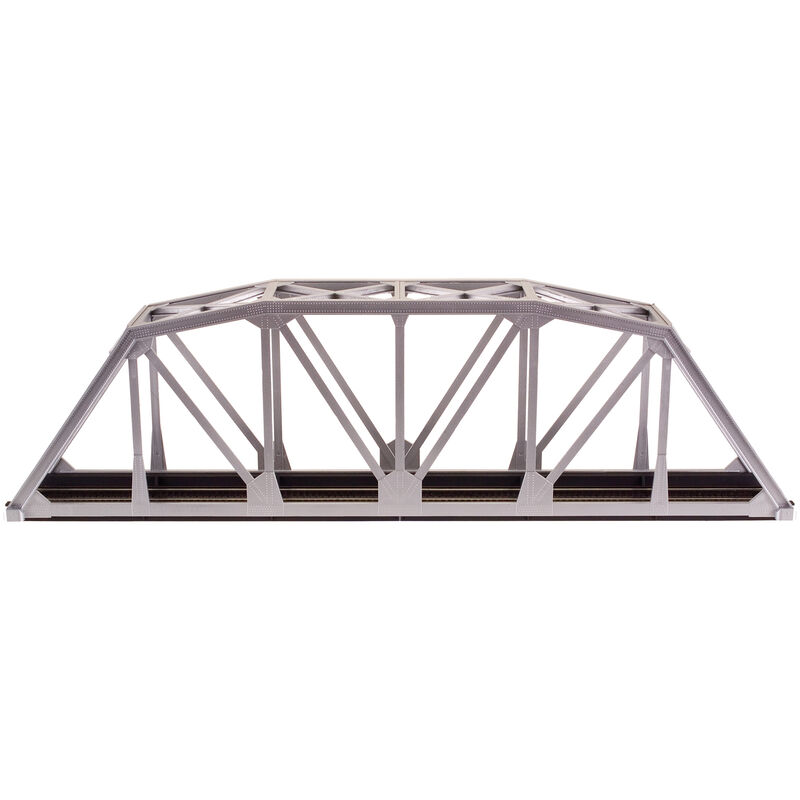 HO KIT Code 100 18" Through Truss Bridge, Silver