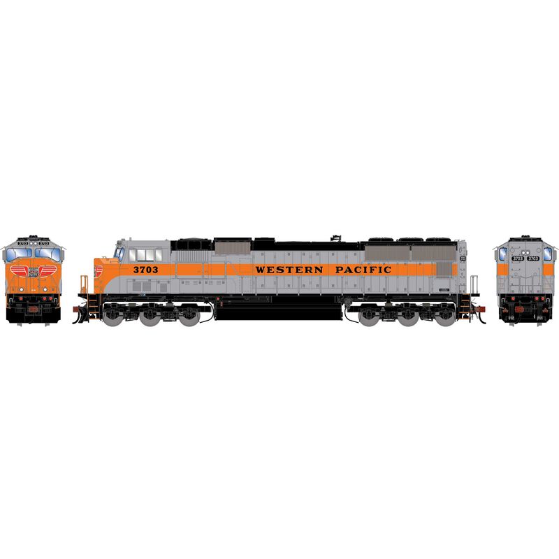 HO SD70M Locomotive, Legendary Liveries WP #3703
