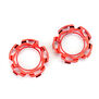 Clip-Lock Wheel Face Red Chrome for Ripper 2.8" Wheel (2)