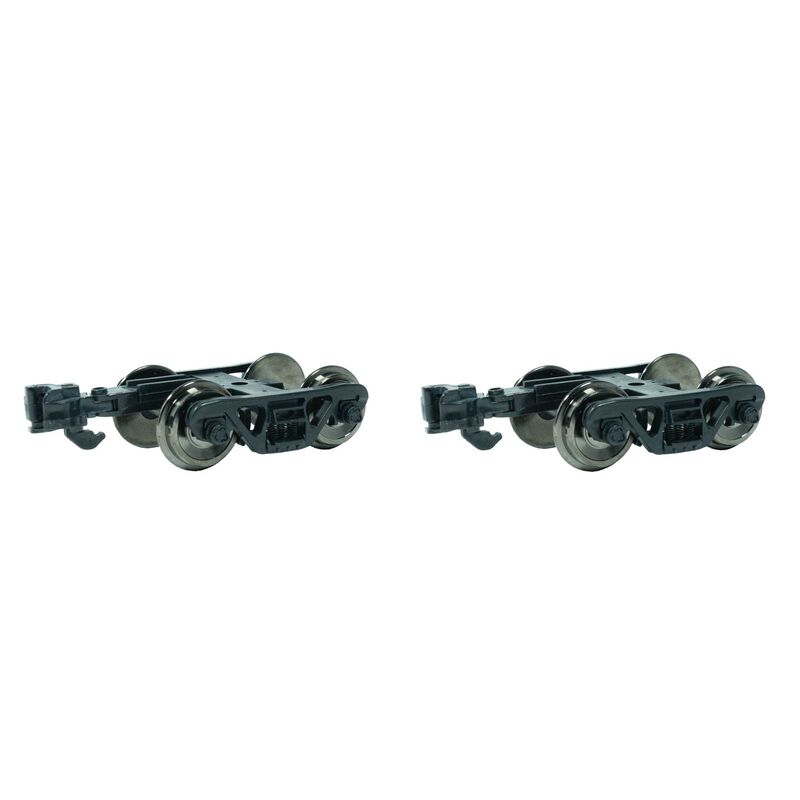 1:29 ROLLER BEARING TRUCKS w/METAL WHEELS (2/pk) - Large "G" Scale