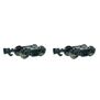1:29 ROLLER BEARING TRUCKS w/METAL WHEELS (2/pk) - Large "G" Scale