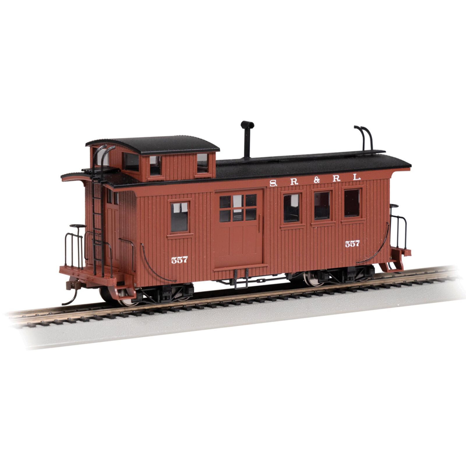 On30 Spectrum Wood-Side Caboose SANDY RIVER 557