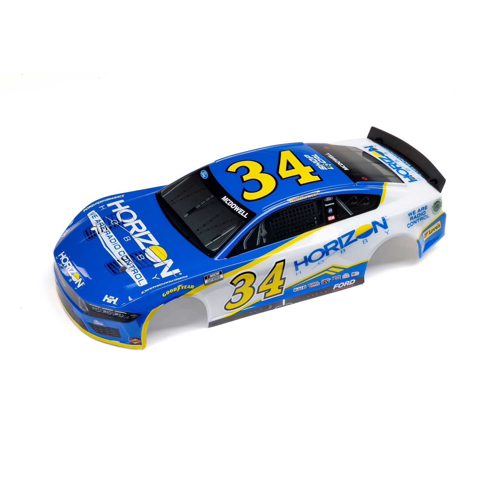 McDowell #34 Horizon Hobby 2024 Body: NASCAR
