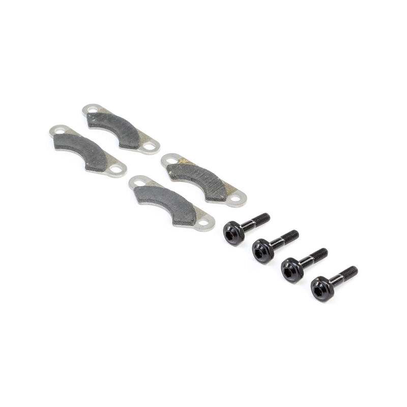 Brake Pads and Screws (4): 8IGHT-X
