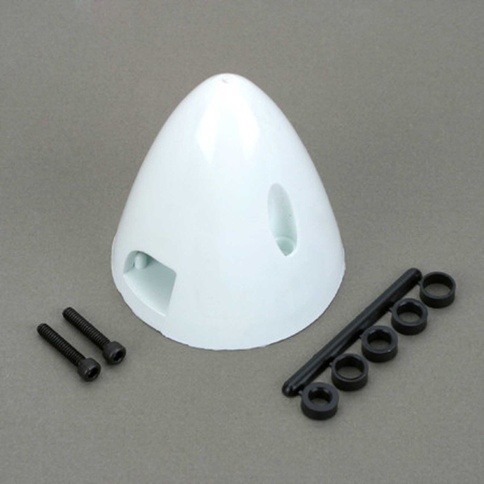 4 Pin Spinner,2-1/2" White