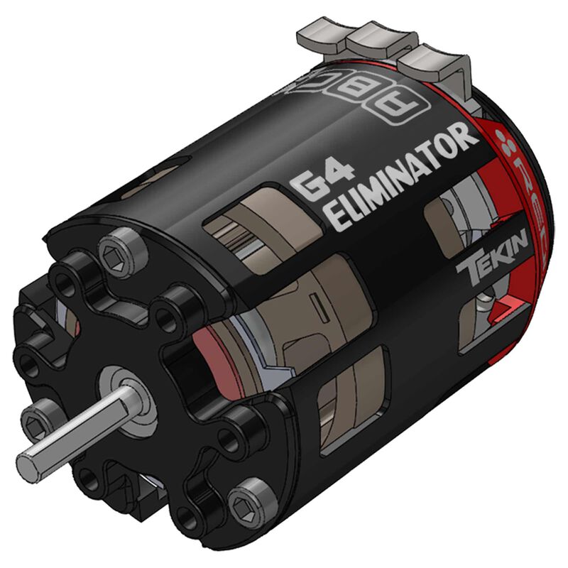 Tekin Eliminator Gen4 Sensored Brushless Drag Racing Motor, 21.5T