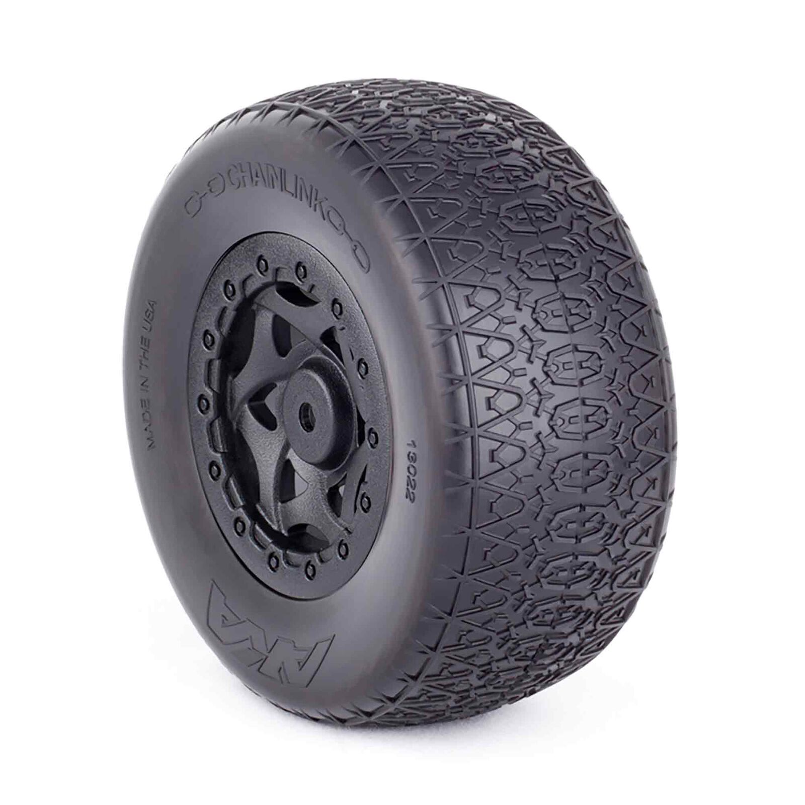 1/10 Short Course Chain Link Wide, Super Soft Mount Red Insert: SCTE