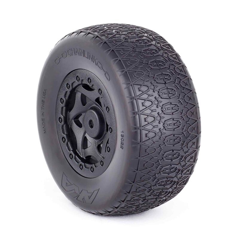 1/10 Short Course Chain Link Wide, Super Soft Mount Red Insert: SCTE