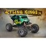 1/10 Fling Kings Jr. 2.2” Monster Truck Tires with Inserts, Blue Compound (2)