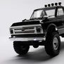 1/24 SCX24 1967 Chevrolet C10 4X4 RTR Brushed Rock Crawler (Battery & Charger Included), Black
