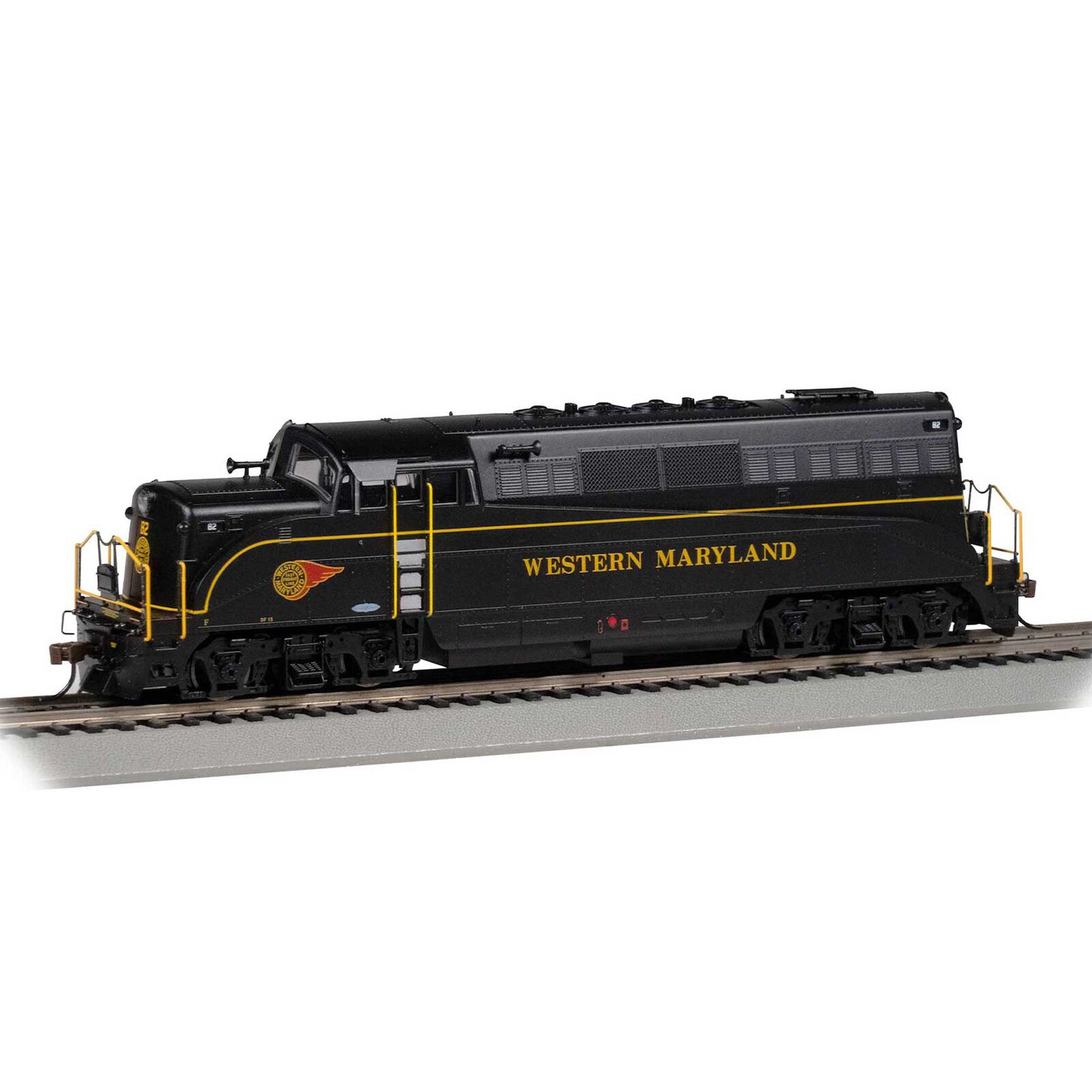 HO EMD BL2 Locomotive w/ DCC - Western Maryland® #82