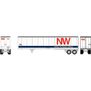 HO ATH 45' Fruehauf Z-Van Trailer Smooth Side, NWZ #250249