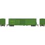 HO ATH 50' ACF Combination Door Box Car, Data Only Green