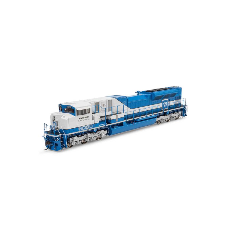 HO EMD SD90MAC-H Ph2 Locomotive, EMDX Legendary Liveries #9600