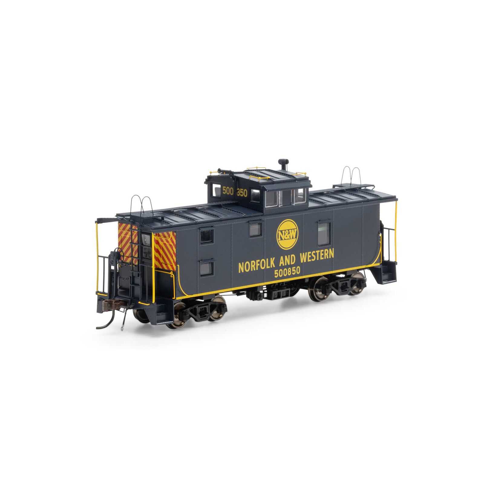 HO C-20 ICC Caboose with Lights & Sound, N&W #500850