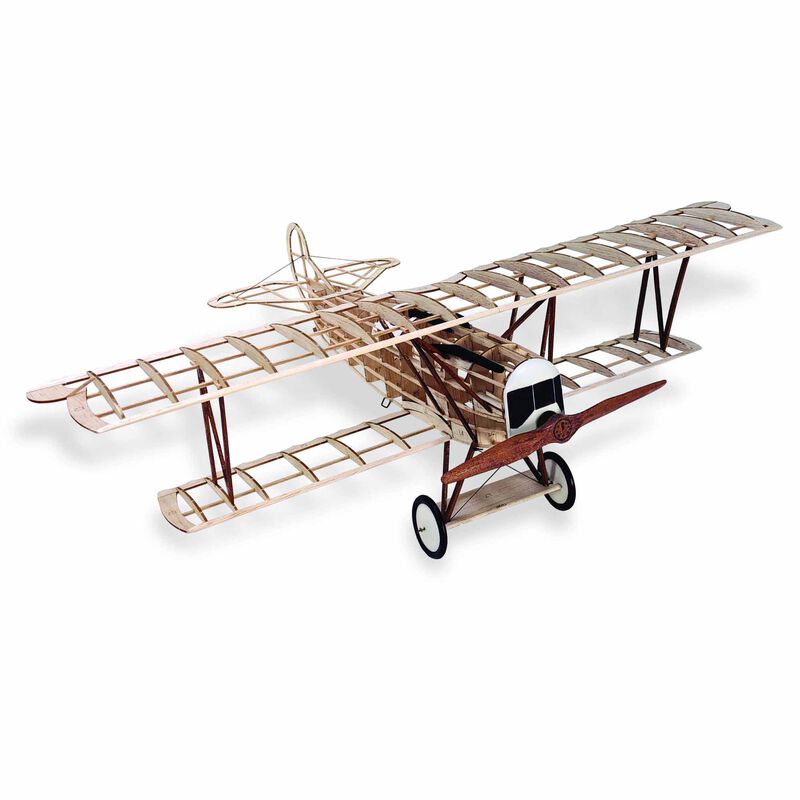 German Fokker D.VII Balsa Wood Model Kit