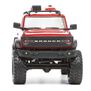 1/24 SCX24 2021 Ford Bronco 4X4 RTR Brushed Rock Crawler (Battery & Charger Included), Red