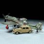 1/48 Focke-Wulf Fw190 D-9 JV44 & Citroen Traction 11CV Staff Car Set