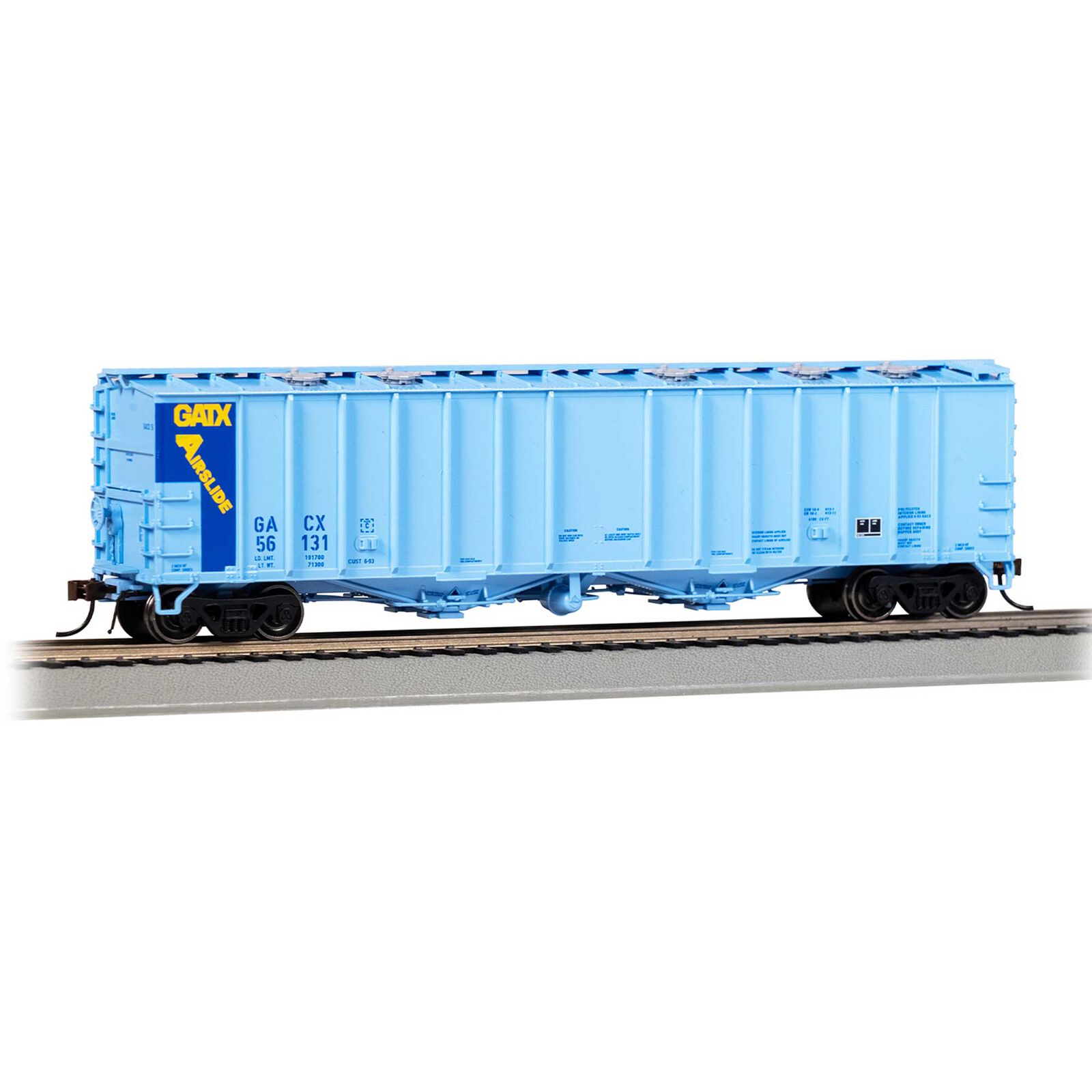 HO GATX 4180 Airslide Hopper - GATX #56131