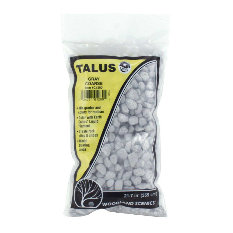Coarse Talus Bag, Gray/25 cu. in.