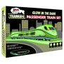 Trainkids Glow in the Dark Passenger Train Set
