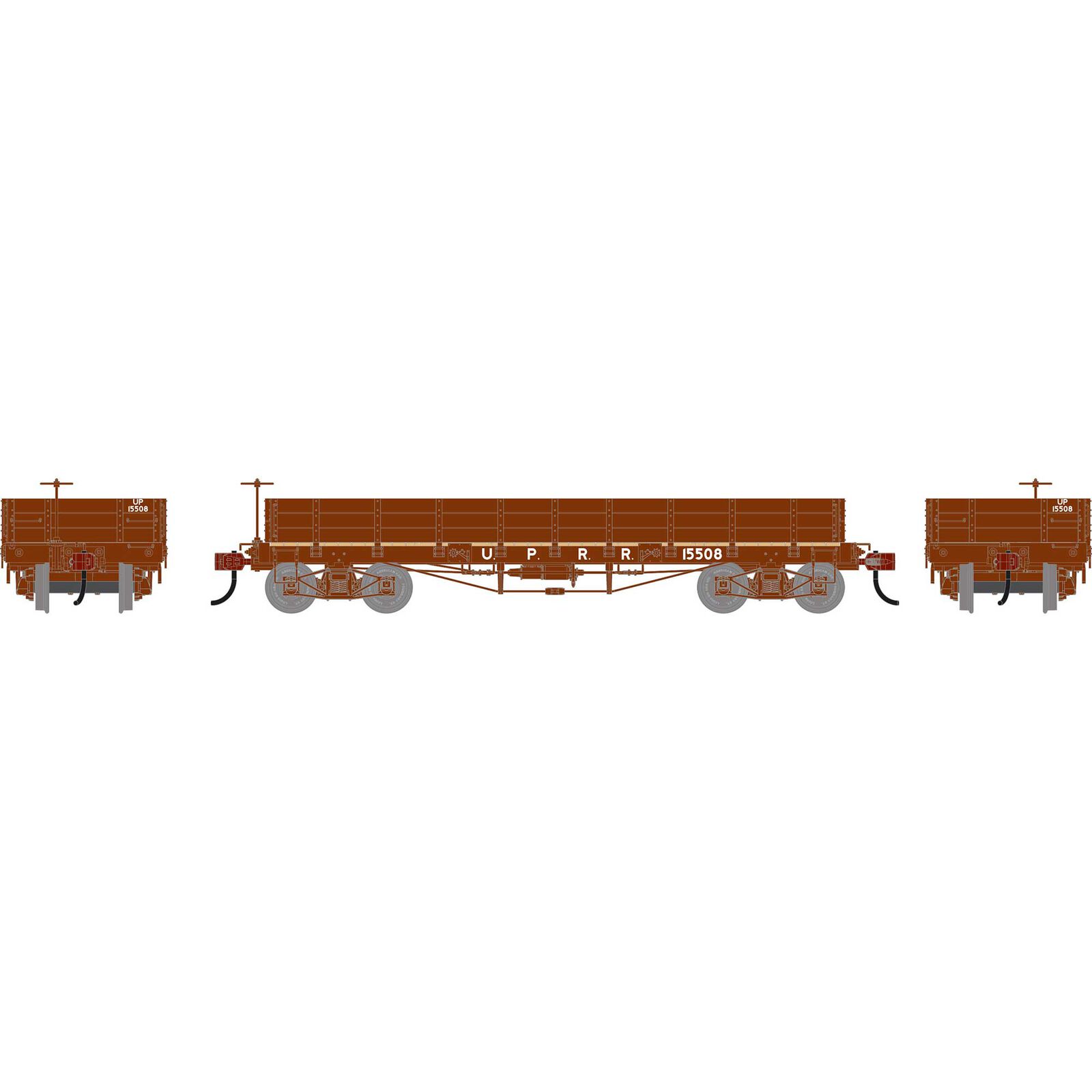HO ATH 36' Low Side Gondola w/ Drop Gates, UP #15508