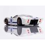 HO Ford GT40 Mk.IV #9 Mega G+ Slot Car, White