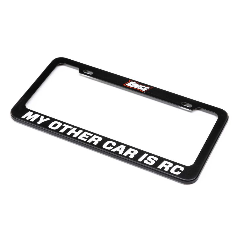 Losi My Other Car is RC Steel License Plate Frame