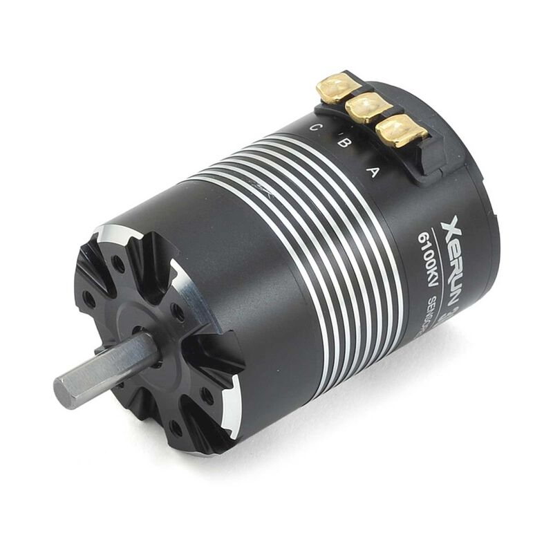 XeRun SD Motor 550 Sensored Brushless Motor, 6100Kv, 4-Pole