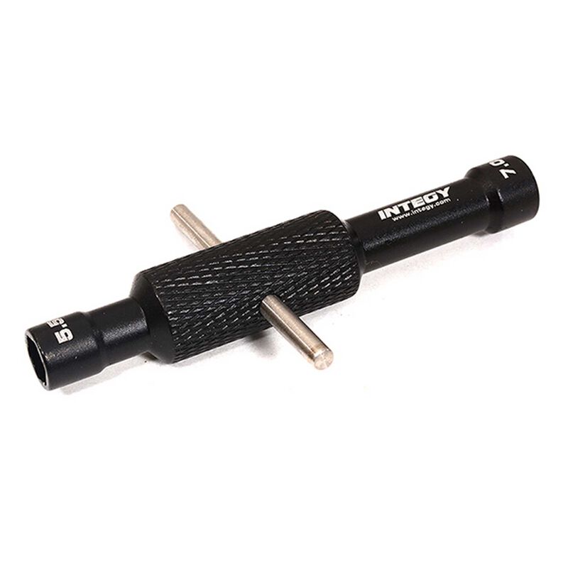 Dual Size Hex Socket Wrench 5.5mm + 7.0mm