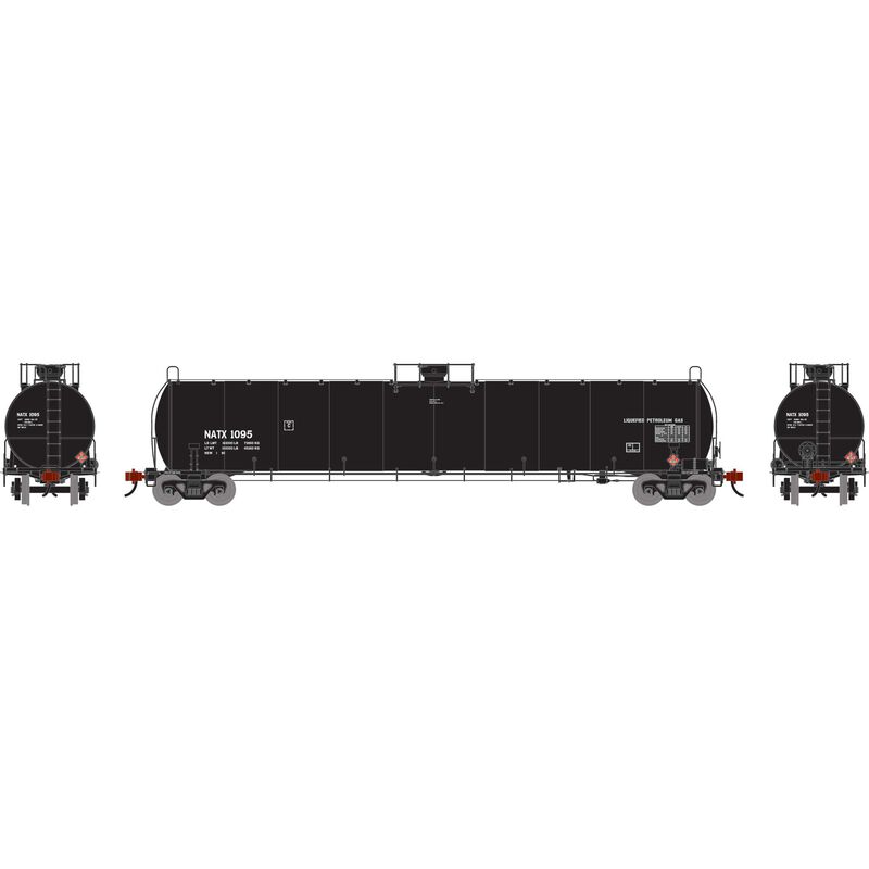 N UTC 33K LPG Tank Car- Early, NATX #1095