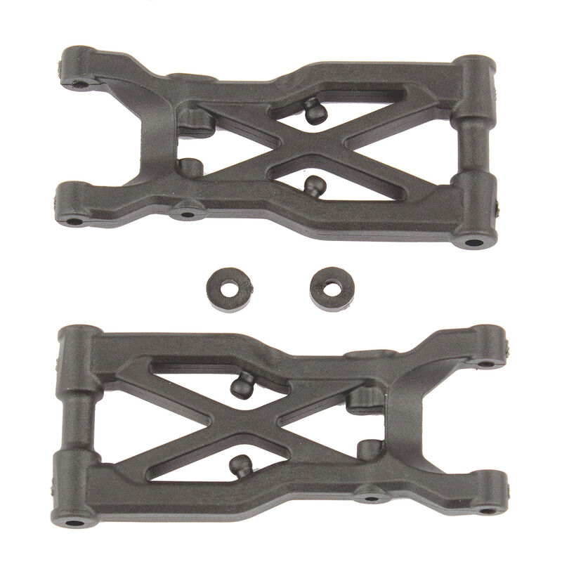 Factory Team Carbon Fiber Rear Suspension Arms, 1/10 Team Associated RC10B74