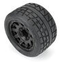 1/8 Menace HP BELTED F/R 3.8" MT Tires Mounted 17mm Black Raid (2)