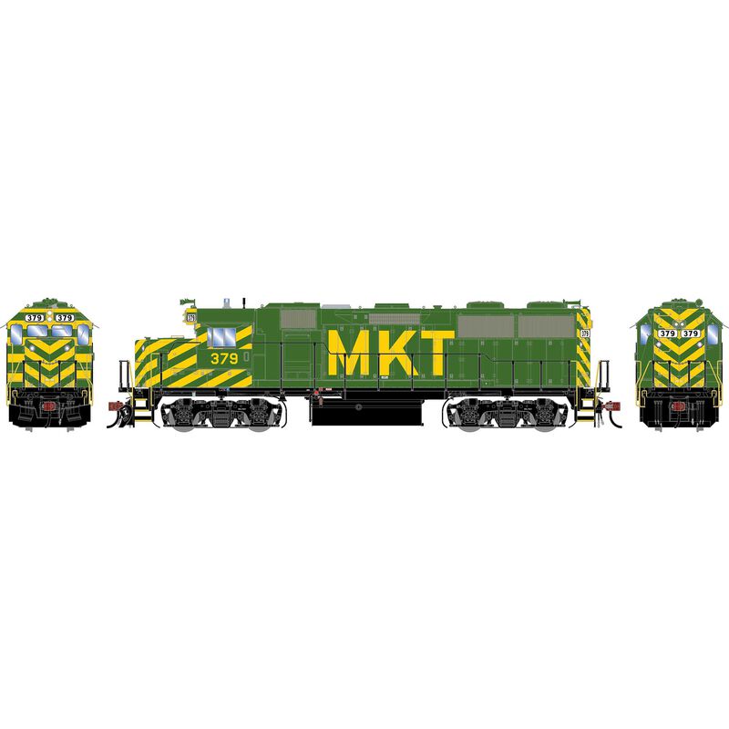 HO GEN GP39-2 PH III Locomotive, MKT #379