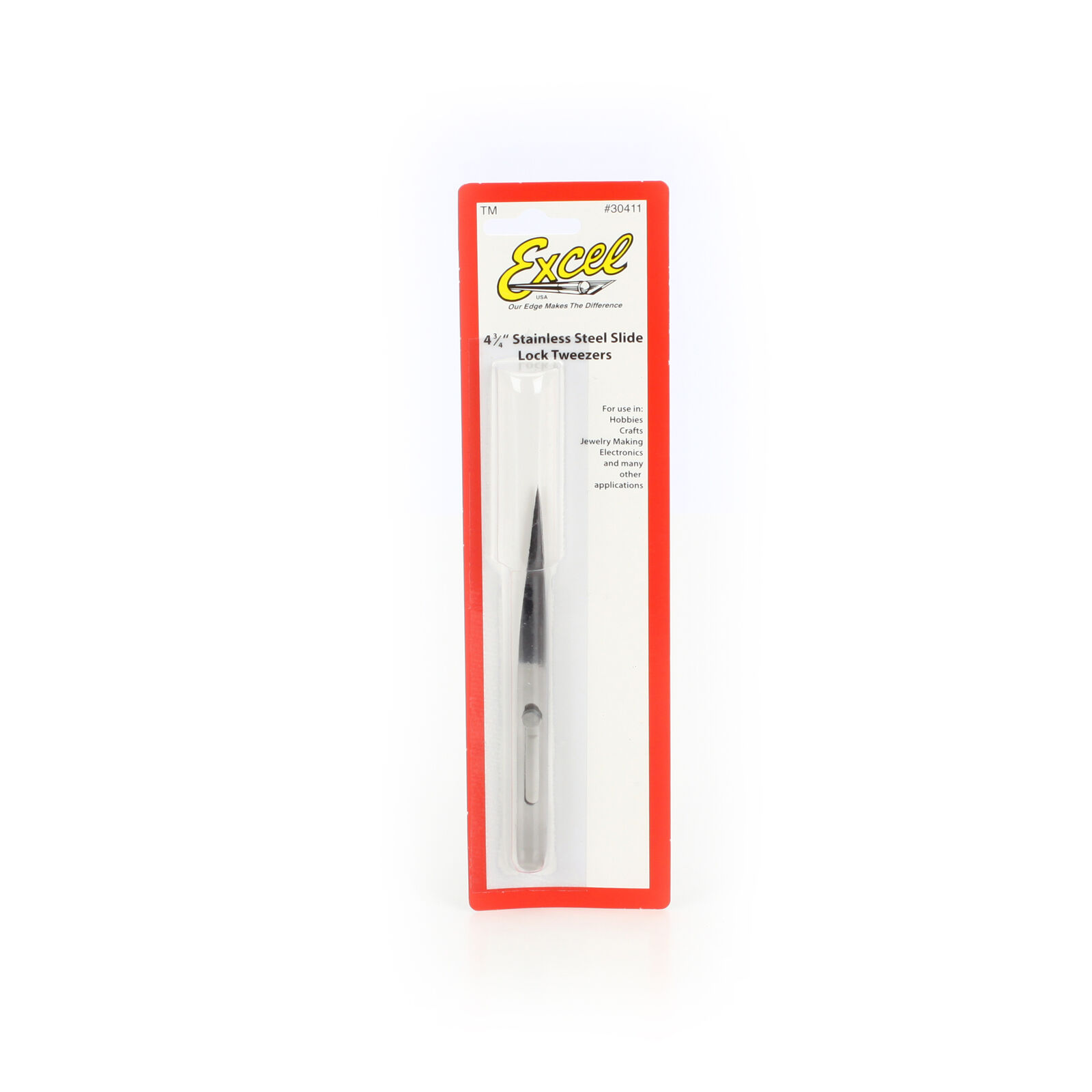 SS Tweezer,4-3/4" CSlide