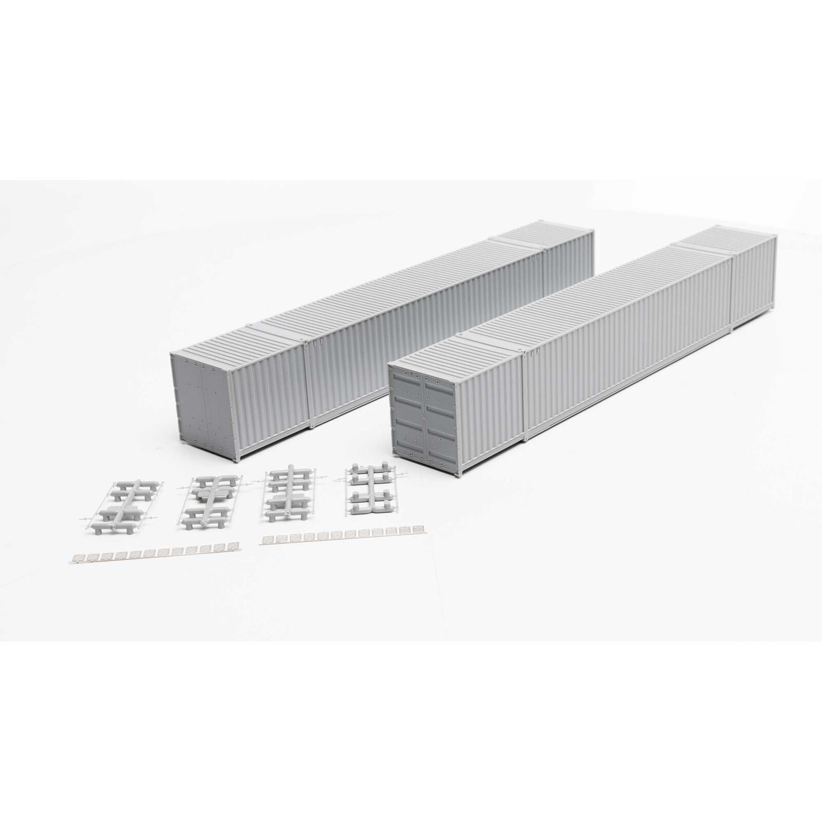 HO 60' Container, CDAU Kit Undecorated (2)