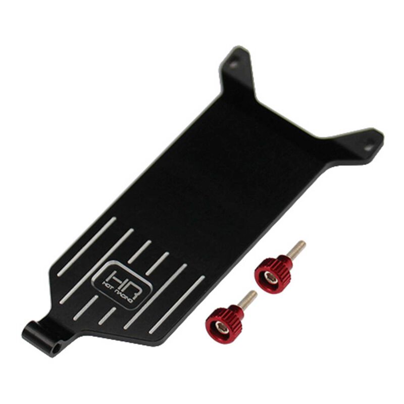 CNC Aluminum Electronics Mounting Plate, 1/24 Losi Micro-B