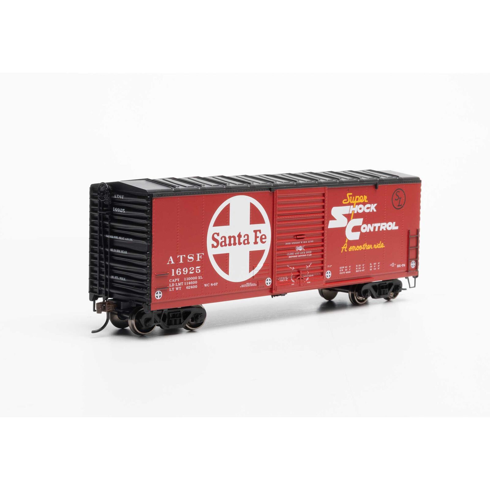 HO 40' Modern Box Car, ATSF #16925