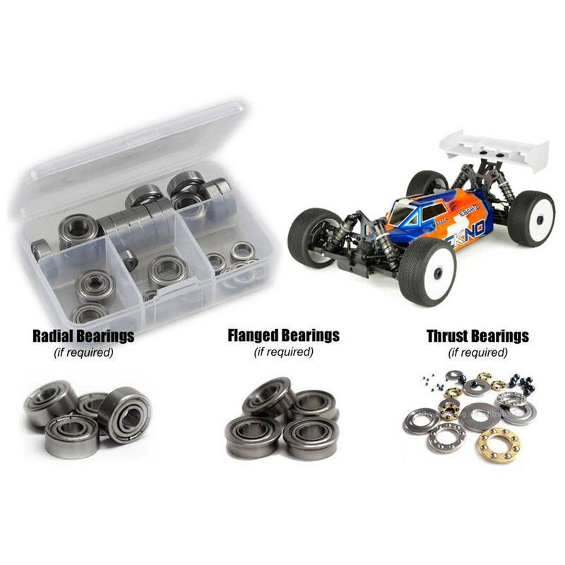 Metal Shielded Bearing Kit, 1/8 Tekno EB48 2.1