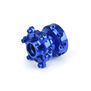 1/4 Pro-Spec Aluminum Front Hub Blue: Promoto-MX