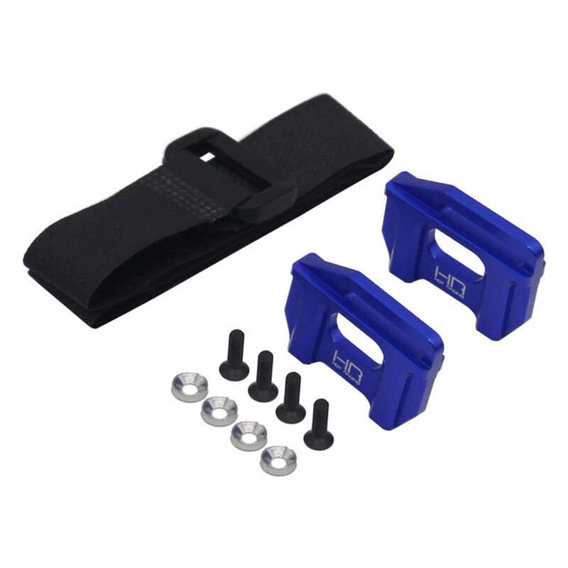 Tall Battery Hold-Downs: Traxxas Sledge