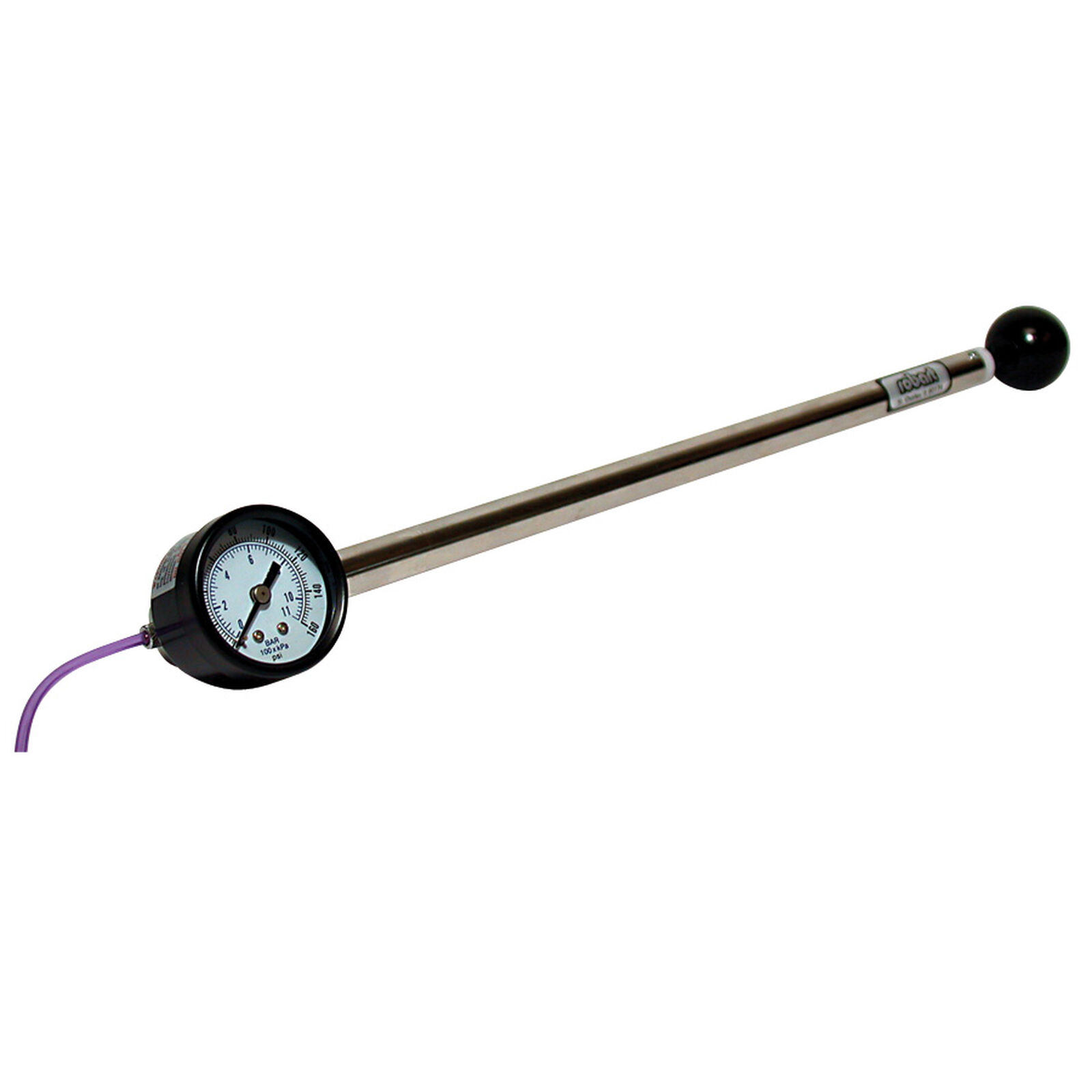 100 PSI Hand Air Pump w/Gauge